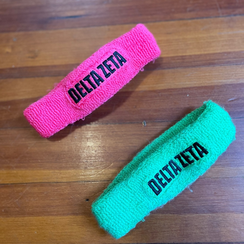 Delta Zeta DZ Workout Headbands